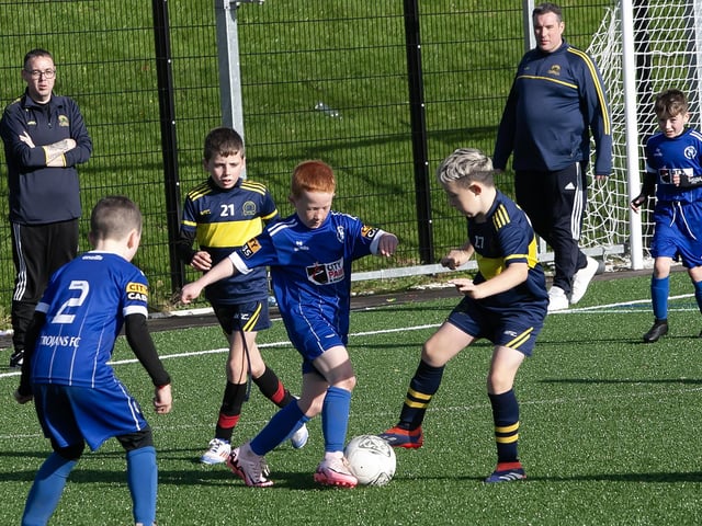 Action from Saturday's 2015s Sean O'Kane Memorial Cup at St. Joseph's Boys School.