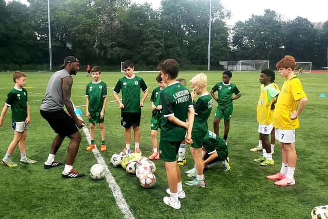 Lansdowne Yonkers team in training