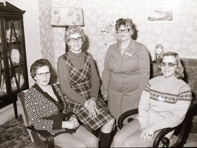 Group of women pictured in 1975.