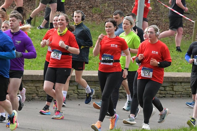 Ladies from STAR Running Club . Photo: George Sweeney