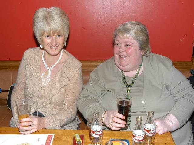 Parties and celebrations April 2006: Charity Night at the Bogside Inn.