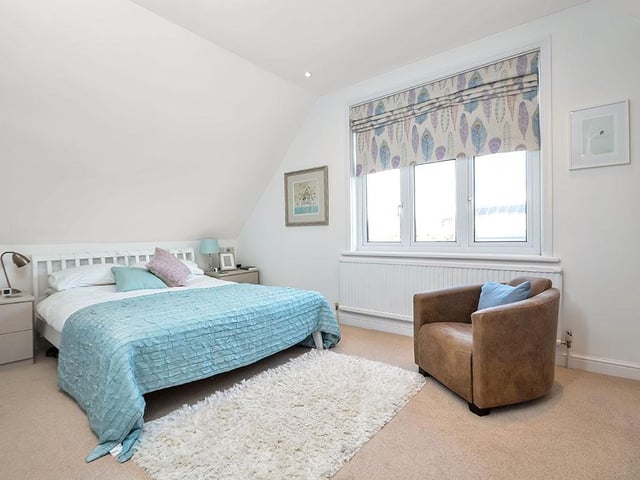 This five bed home in Havant Road, Hayling Island, is on the market for £900,000. It is listed by Fine and Country.