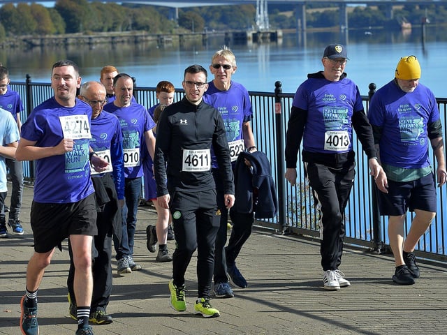 Participants at the annual Foyle Hospice Run/Walk.  Photo: George Sweeney