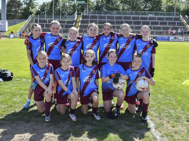 St John’s Primary School Team A. Photo: George Sweeney