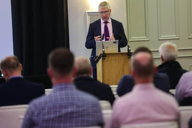 Gerard Greene, Chief Executive of Community Pharmacy NI. (Photo Brian Thompson)