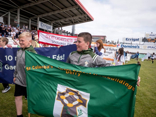 The annual Fan the Flame mass was celebrated recently in Celtic Park for pupils who recently made their confirmation.