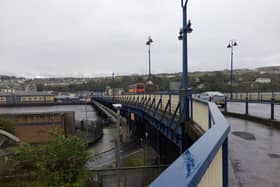 Craigavon bridge in Derry.