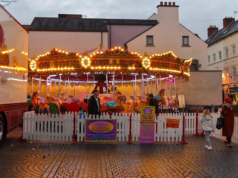 Christmas lights in Derry. Photo:George Sweeney