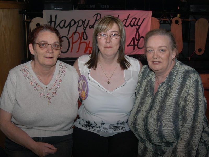 Parties and celebrations back in November 2004  Phyllis.