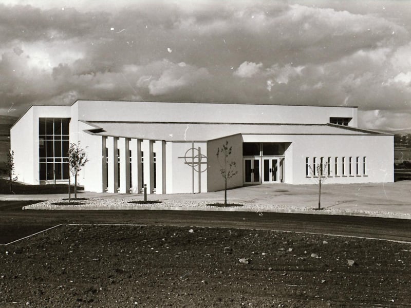 The new Church of St. Joseph, Galliagh, pictured in 1976.