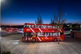 All bus and train services have been cancelled on Friday morning for as long as a status red warning for wind is in place for Storm Éowyn.