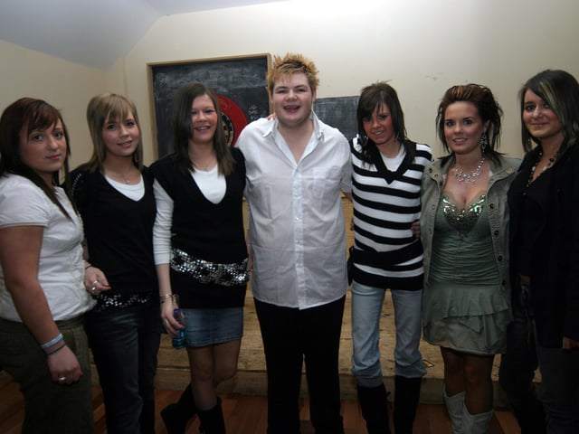 Charles is a big hit with the ladies as he celebrates his 18th birthday 0005/JML : Parties and celebrations January 2006: Charles Conaghan.