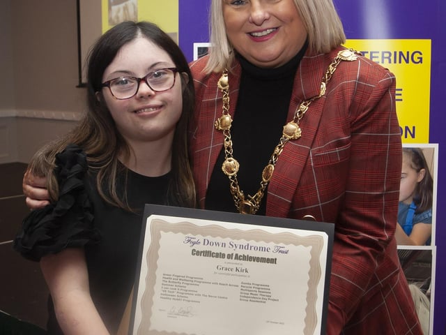 The Mayor with Grace.