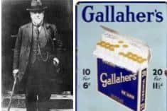 Tom Gallaher, who became known as 'the Tobacco king'.
