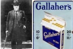 Tom Gallaher, who became known as 'the Tobacco king'.