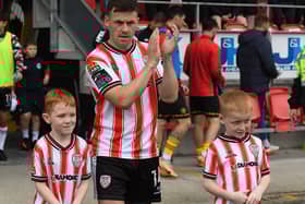 Ben Doherty set to continue comeback from injury against Bohemians. Photograph: George Sweeney