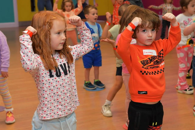 Dance practise at the Studio 2 Children’s Summer Camp. Photo: George Sweeney. DER2327GS - 017