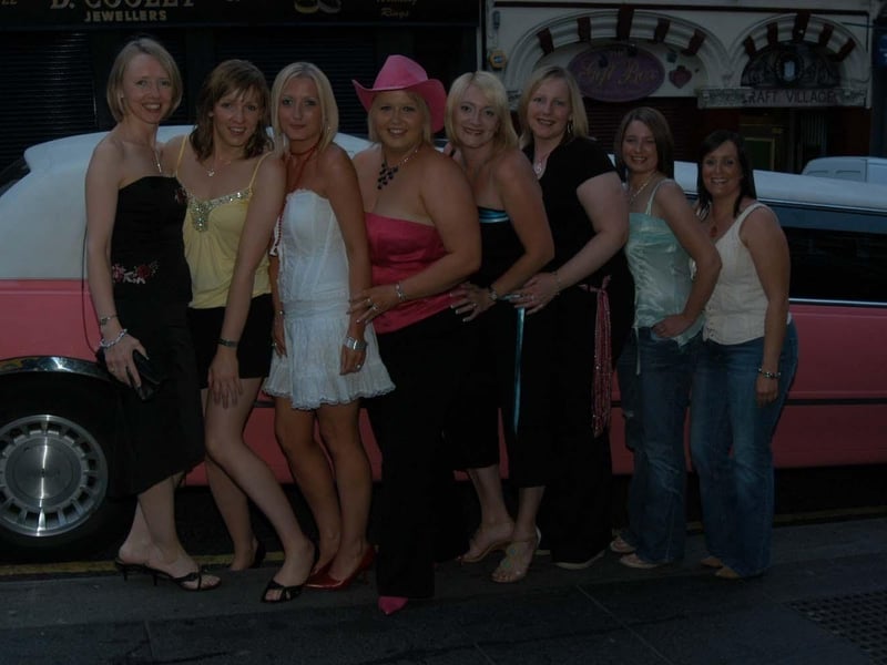 Tracey Collins celebrating her 30th birthday.