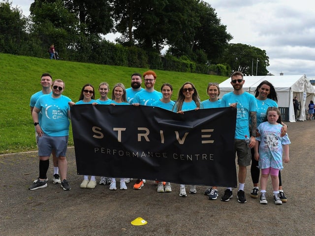 Forty teams, fundraising in the fight to beat cancer, participated in the 24 hour Legenderry Relay for Life at St Columba’s Park on Saturday. Photo: George Sweeney.