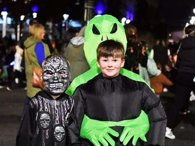 Fantastic costumes at the 2024 Halloween festivities.  Photo: George Sweeney