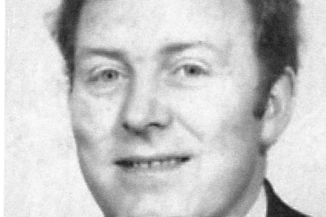 James Loughrey, who was murdered by the UFF in 1976.