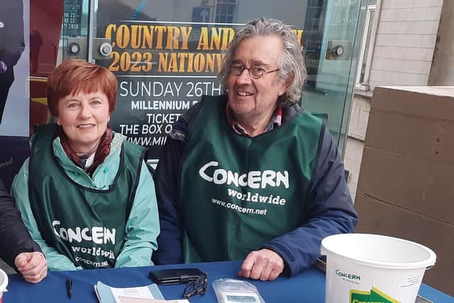 Cara Morrison and Pat McNabb