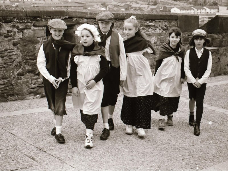 Recreating history at First Derry Primary School.