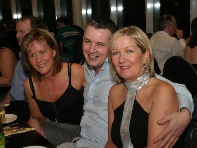 Christmas parties in Derry in December 2003.