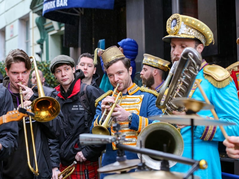 City of Derry Jazz and Big Band Festival.DLD Second Line ParadeMandatory Credit © Lorcan Doherty