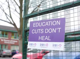 Education workers will be joined by health workers at a rally in Derry on Tuesday.