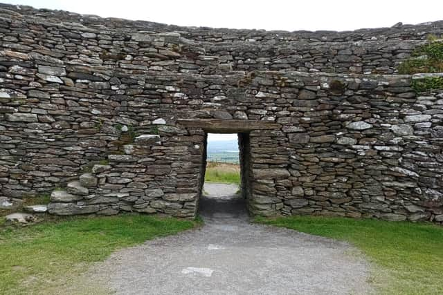 Grianan Fort in Donegal.