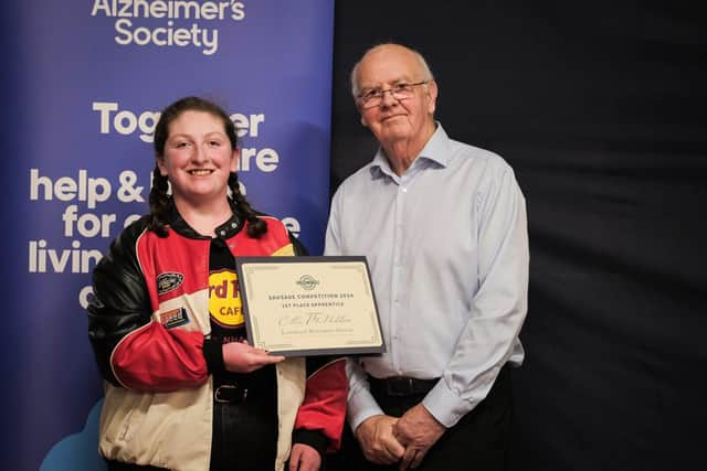 Best Butcher Apprentice - Ellie McPadden of Lisdergan Butchery, Omagh.