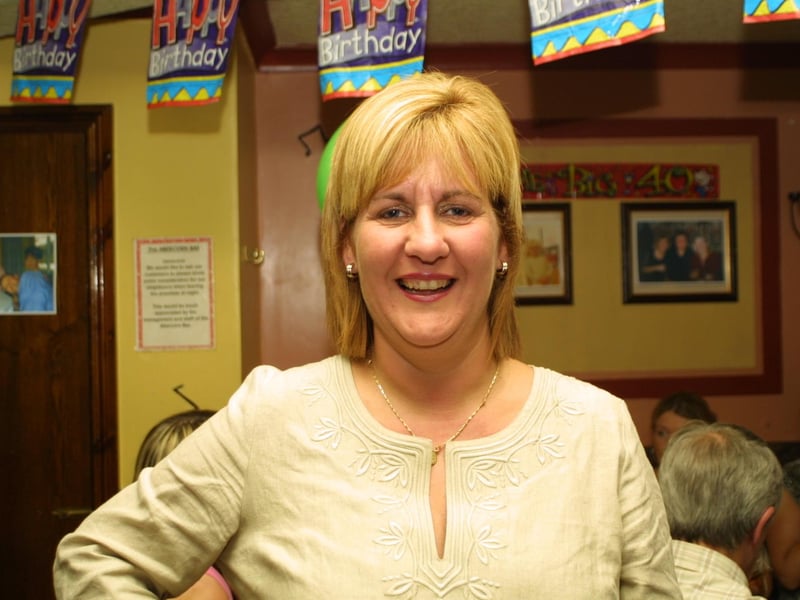 Birthday girl Paula Coyle