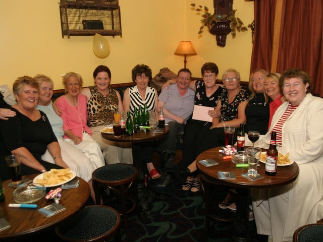 Parties and celebrations in Derry back in July 2004. Bridie Elvin