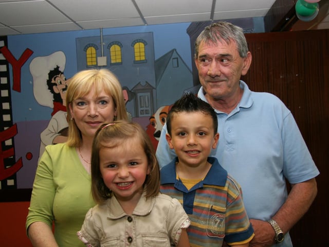 Oran Roddy celebrating his birthday.