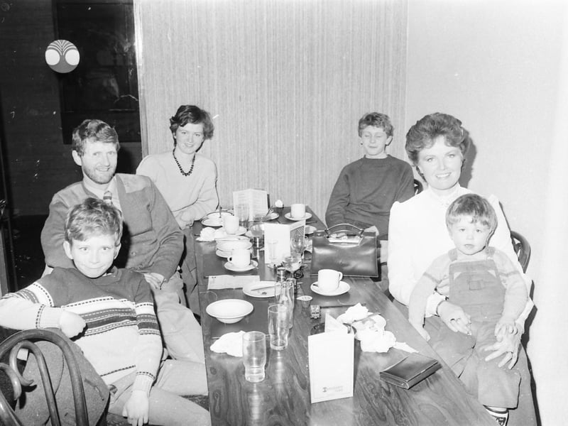 Local families in 1984.