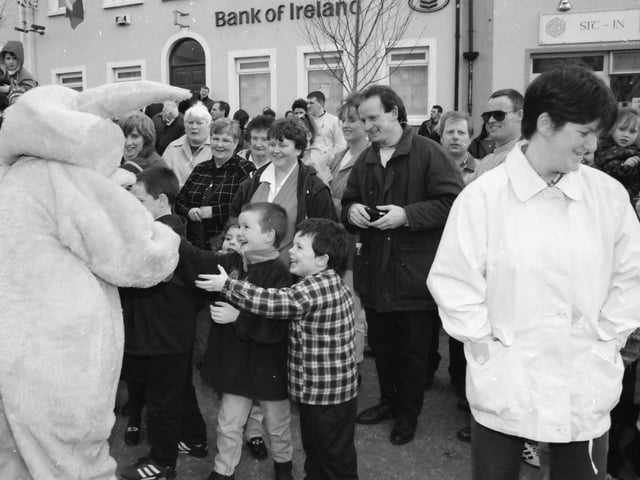 The St. Patrick's Day parade in Moville in 1998.