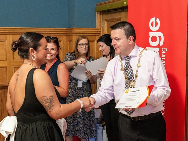 Rutledge Training Awards 2025 at the Guildhall in Derry.