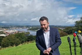 SDLP leader Colum Eastwood stands down from the part on August 29-08-2024.