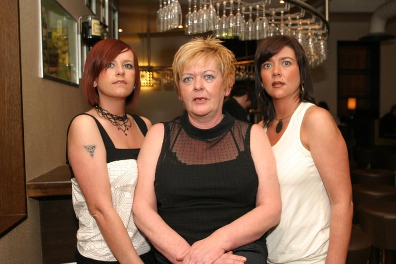 Party celebrations back in 2004: Cathy Doherty.
