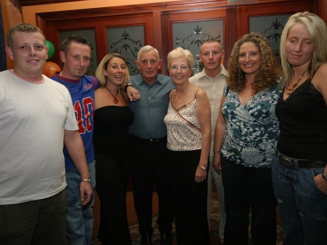 Parties and celebrations in Derry in October 2005.