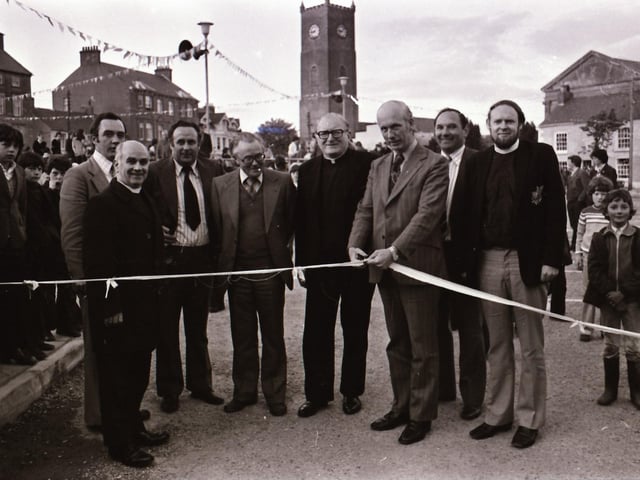 Opening of new Diamond Amenities scheme at Raphoe.