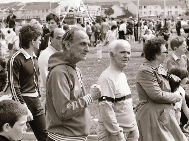 Scenes from the Galliagh Festival back in July 1985.