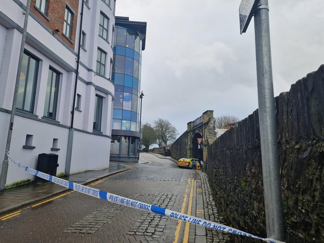 Magazine Street was closed to traffic due to a report of an insecure building.