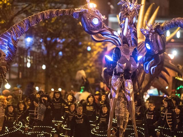 The annual Halloween Carnival. Picture Martin McKeown. 31.10.19