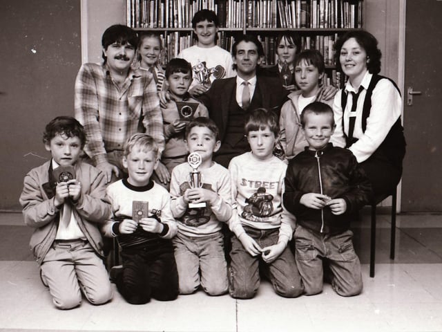 Gerry Anderson was the special guest at Creggan Library & Summer Scheme presentations.