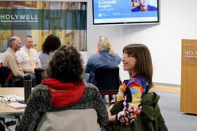 Tuesday's launch of the Northwest Economic Region Report at Holywell Trust.