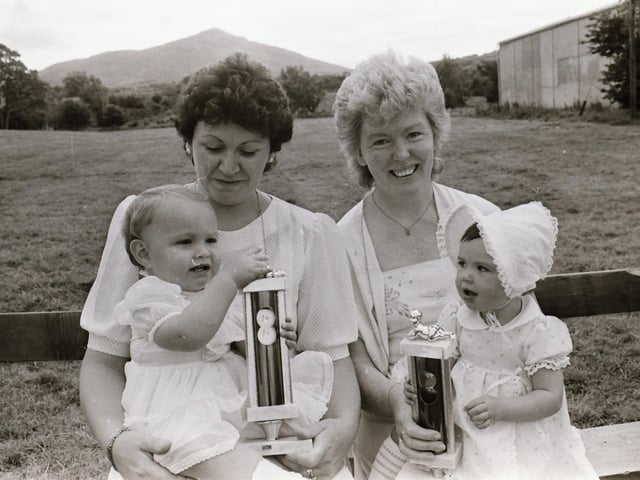 Bonny babies back in August 1984.