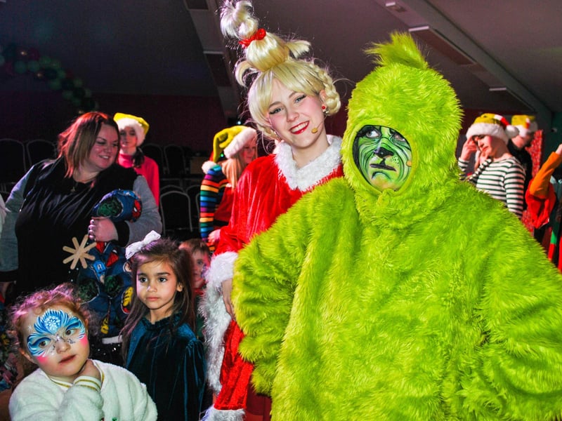 'Twas the week before Christmas' in Studio 2 in Derry with the Grinch, Santa, Mrs Claus, Cindy Lou Who, the elves and a Christmas Fairy.