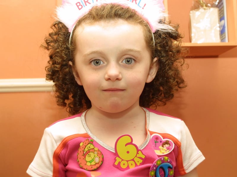 Molly Connor's 6th birthday party.